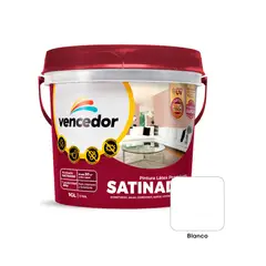 VENCEDOR - Pintura SuperSatinado Blanco 1GL