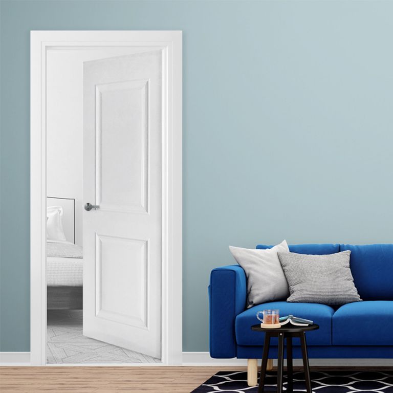 Puerta Interior HDF Capri Blanco