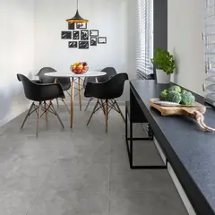 GALA - Cerámica Gris Cementicio 60X60cm 1.44m2 Rústica Gris