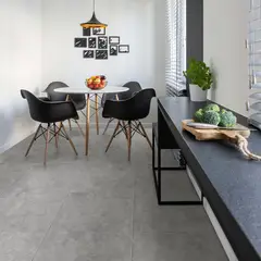 GALA - Cerámica Gris Cementicio 60X60cm 1.44m2 Rústica Gris