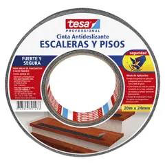 TESA - Cinta Antideslizante Escaleras y Pisos 24 mm. x 20 m.
