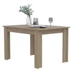 TUHOME - Mesa de Comedor Melamina Portofino 120 Rovere