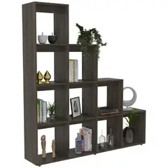 TUHOME - Biblioteca Escalera Beijing Coñac/Blanco