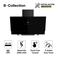 SCOLLECTION - Decorativa 89.7 cm Negro 3120TURE81COV2