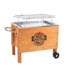 MEAT MASTER - Caja China Acero Galvanizado/Acero Inoxidable 38X28 Cm