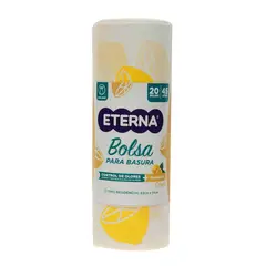 ETERNA - Bolsa para Basura con Asa y Aroma 45 Litros 20und