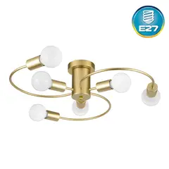 LIGHTECH - Lámpara de Techo Hélice Gold