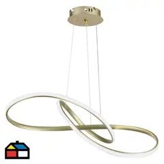 LIGHTECH - Lámpara Colgante LED Infinita 42W