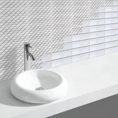 OLIVIA ATRANI - Pack Bricks Catena 3 Unidades Blanco 15x5cm 0.36m2