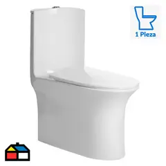 VAINSA - WC Inodoro One Piece Martini Blanco
