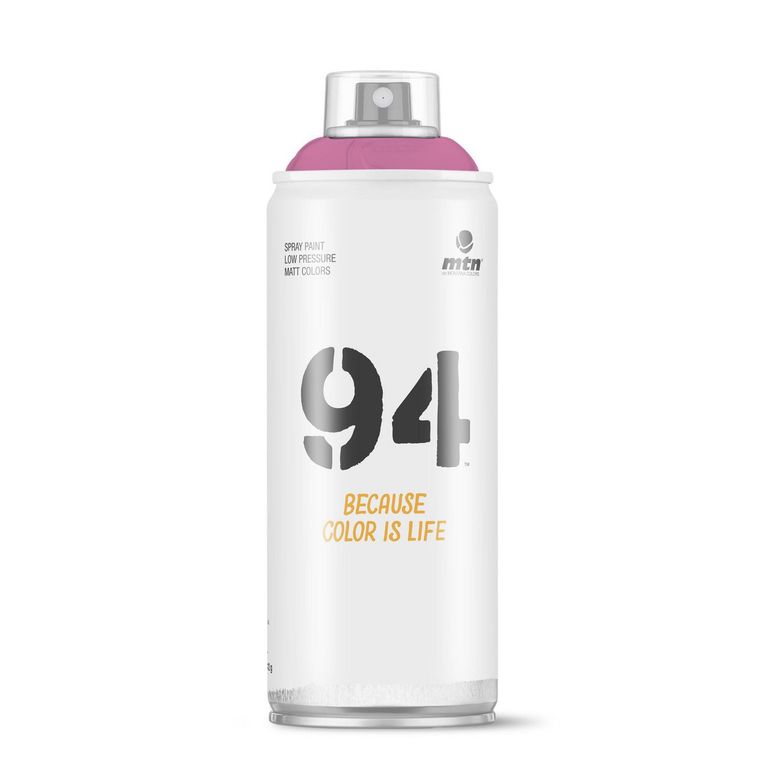 Pintura en Spray Colores Mate Baja Presión Rosa Orquidea 400ml