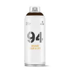 GENERICO - Pintura en Spray Colores Mate Baja Presión Marrón Café 400ml