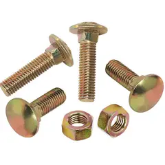 MAMUT - Perno Coche con Tuerca 3/16x3/4 4 unid