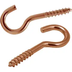 MAMUT - Cancamo Abierto Rosca Madera N7x61 Cobrizado 2 unid.
