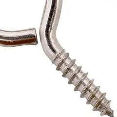 MAMUT - Cancamo Cerrado Rosca Madera N7x53 Niquelado 2 unid.