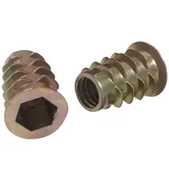 MAMUT - Inserto para Madera M6x15 2 unid.