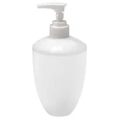 CASA BONITA - Dispensador de Jabón 2 Tonos Blanco