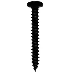 MAMUT - Tornillo Roscalata Cabeza Binding Phillips 6x5/8 Zincado Negro 5 unid.