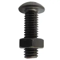 MAMUT - Perno Cabeza Botón M5x20 con Tuerca 2 unid