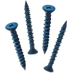MAMUT - Tornillo Concreto Cabeza Plana 1/4x3 1/4 4 unid.