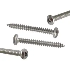 MAMUT - Tornillo para Madera Cabeza Binding 8x1 Inoxidable 4 unid