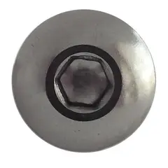 MAMUT - Perno Cabeza Botón M3x8 mm con Tuerca Inoxidablex4 unid