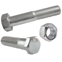 MAMUT - Perno Cabeza Hexagonal Inoxidable con Tuerca 1/4-20x3/4 2 unid