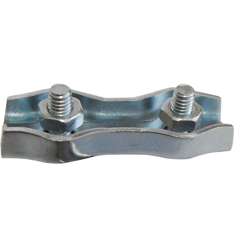 Abrazadera para Unión Cable DuplexM2x37 mm. 2 unid.