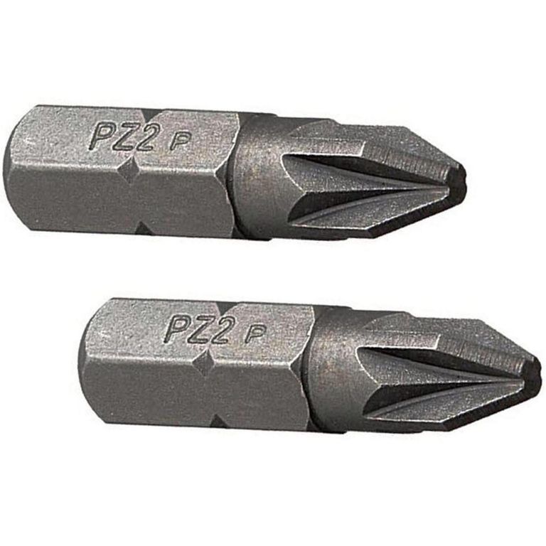 Punta Pozidrive N2x25 mm. 2 unid.