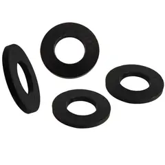 MAMUT - Arandela de Nylon Negro 5/64 M2 4 unid.
