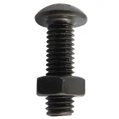 MAMUT - Perno Cabeza Botón M2x8 con Tuerca 4 unid