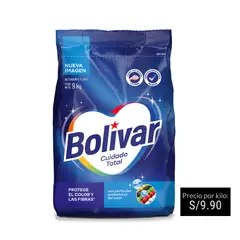 BOLIVAR - Detergente en Polvo Cuidado Total Floral 9Kg