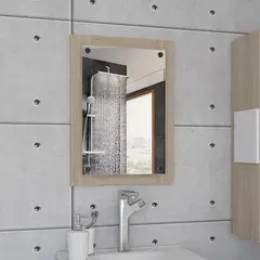 TUHOME - Espejo de Baño Vanguard - Rovere/Blanco