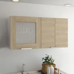 TUHOME - Mueble de Cocina para Microondas Blanco 63cm ancho
