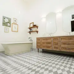 undefined - Mosaico Empastado 2 Rombos 20x20cm