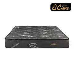 EL CISNE - Colchón Pocket Black 1.5 Plazas + Almohada
