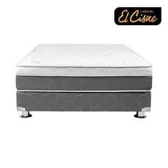 EL CISNE - Cama Brave 1.5 Plazas + Colchón