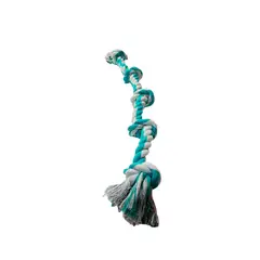 ACCECAN - Soga Trenzada Xxl Bicolor Cele Gris