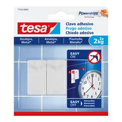 TESA - Clavo Adhesivo Baldosa 2 kg. x 2 unid.