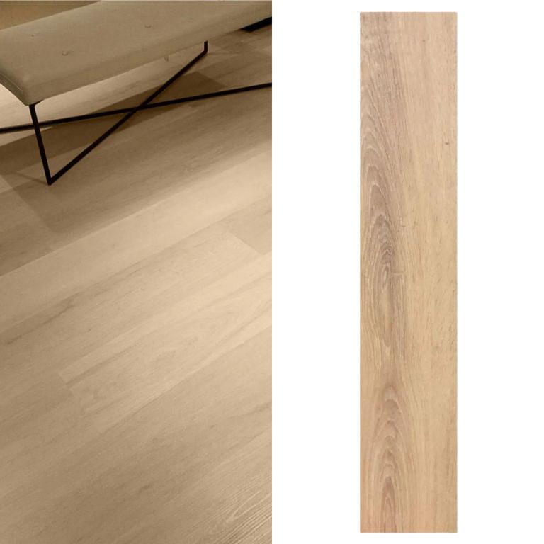 Piso SPC Pino Marrón 5.5mm 122x18cm 2.196m2