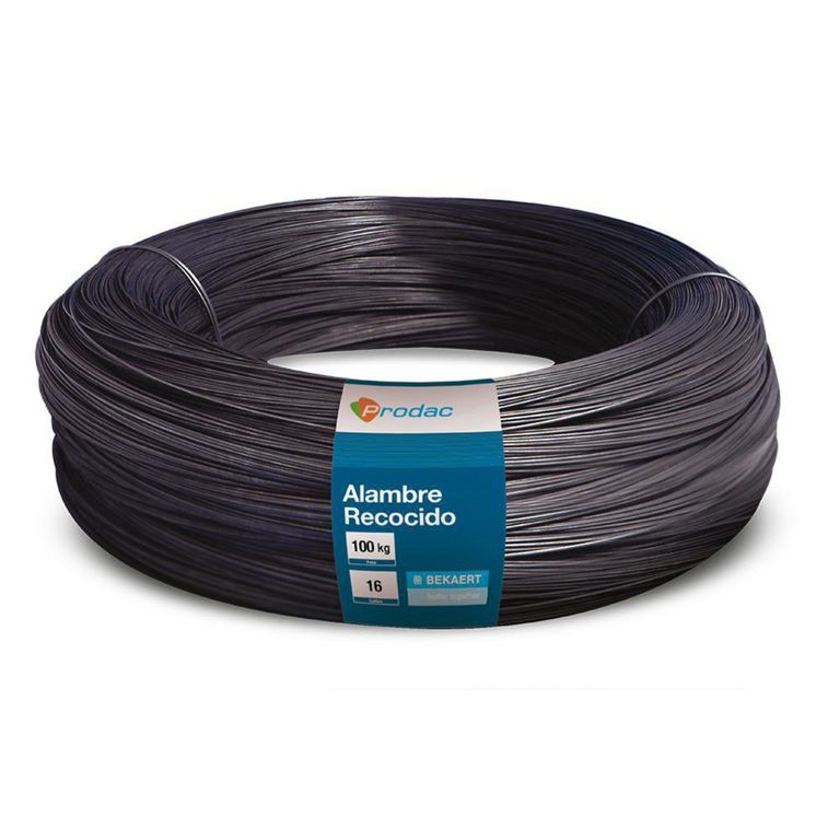 Alambre Recocido de Albañil Nº 16 y 47 cm diám. x 100kg