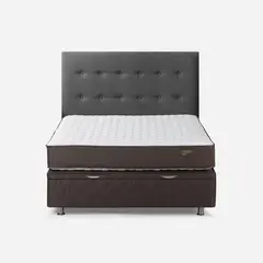 ROSEN - Cama Boxet Ergo T New Queen + Colchón + Respaldo West