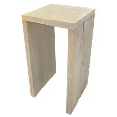 TIMBERMAC - Tablero Pino FJ 40x400x400mm Pack x2 + Tablero Pino FJ 40x400x700mm
