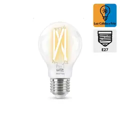 WIZ - Foco LED Filamento Wi-Fi A60 E27 60W