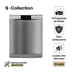 SCOLLECTION - Lavaplatos De Libre Instalación Stilux Max 14 Sets