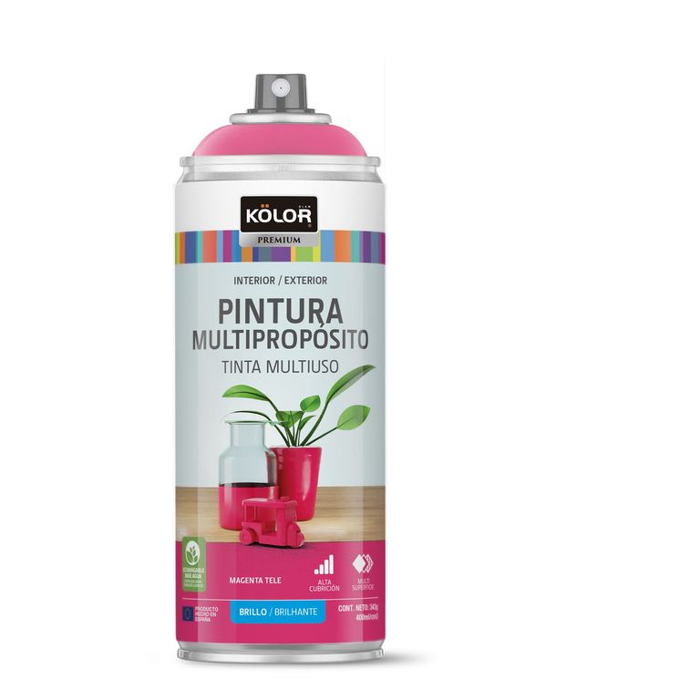 Pintura Spray Magenta Brill 400 Ml