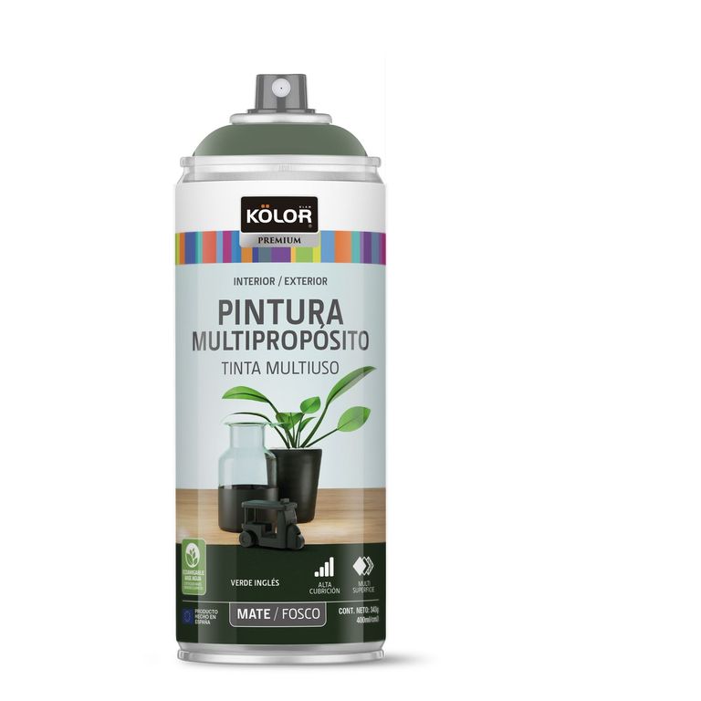 Pintura Spray Ingles Mate 400 Ml