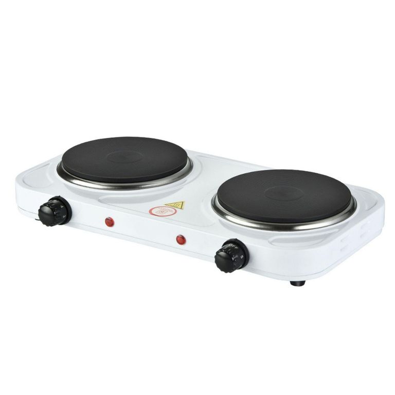 Cocina de Mesa Eléctrica Blanca