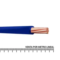 ELCOPE - Cable THW 14 AWG 450/750V Azul por Metro Lineal