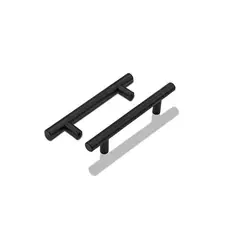 FIXSER - Jalador Inoxidable Negro Redondo 160mm